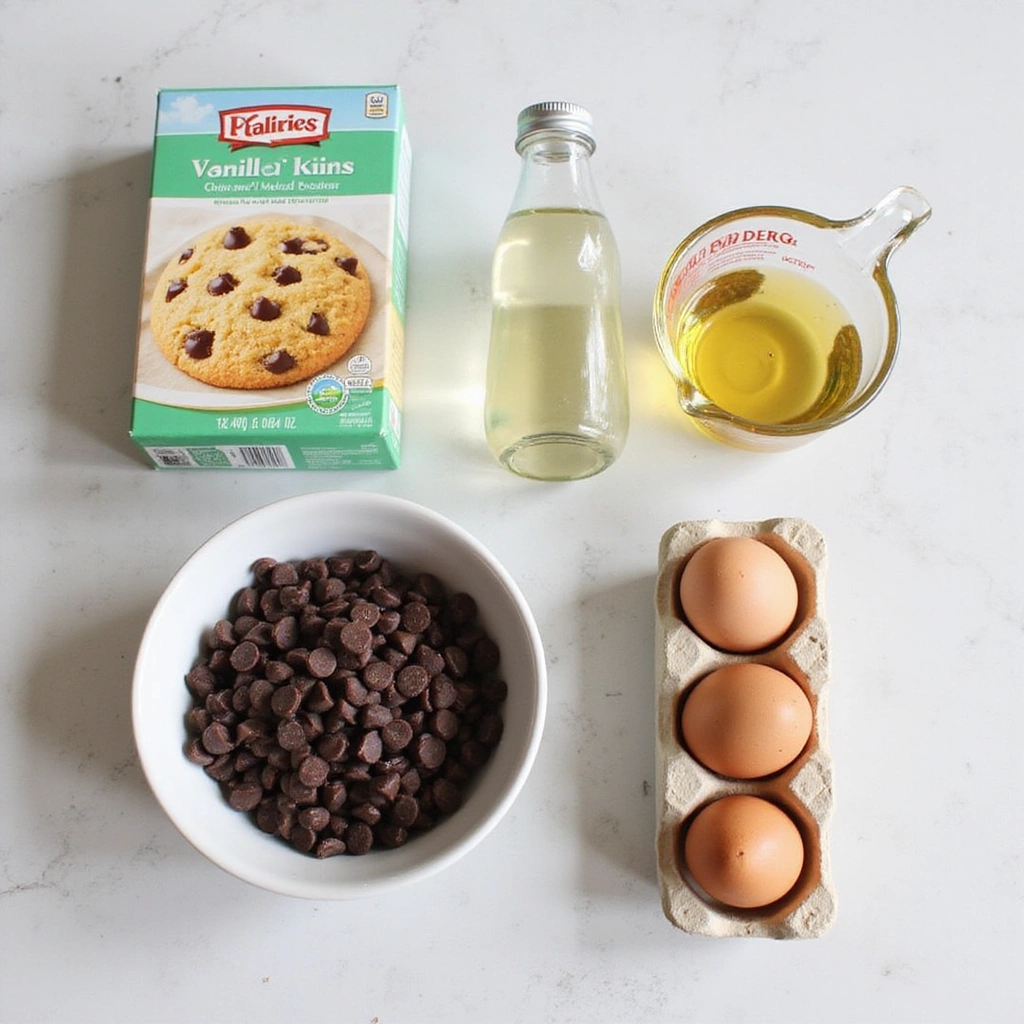 Cake Mix Chocolate Chip Cookies Recipes Easy and Delicious - Step 1: Prepare Ingredients