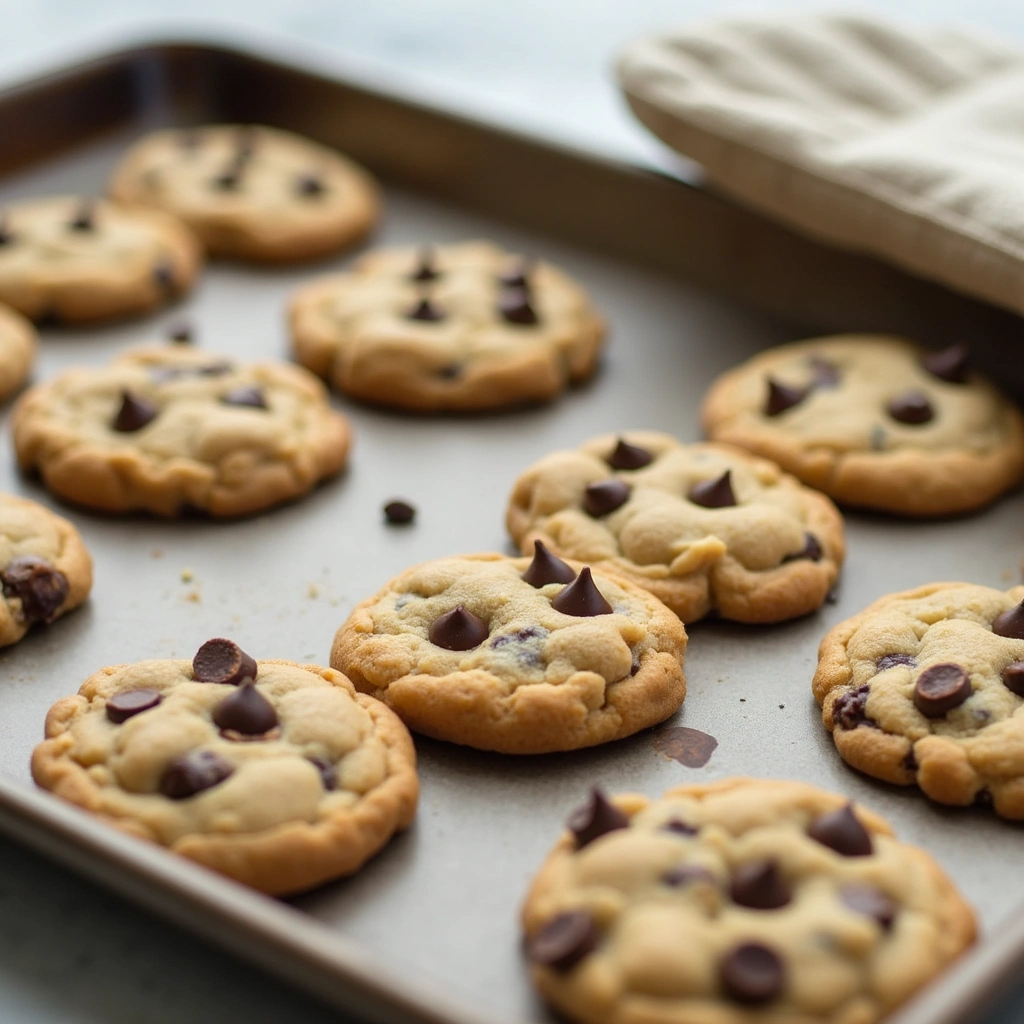Cake Mix Chocolate Chip Cookies Recipes Easy and Delicious - Step 8: Bake the Cookies