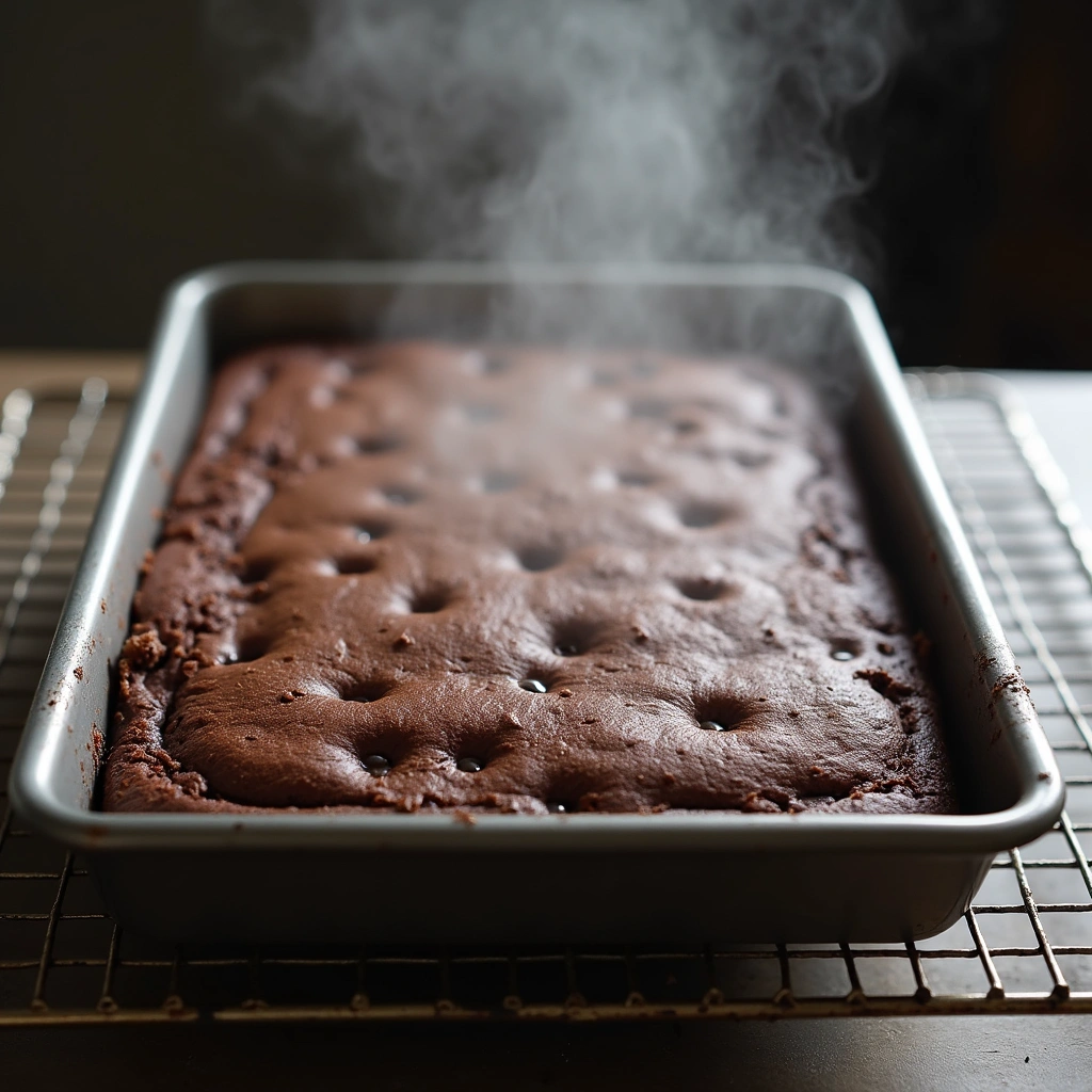 Chocolate Box Cake Mix Recipes for Fudge Brownies at Home - Step 7: Cool the Brownies