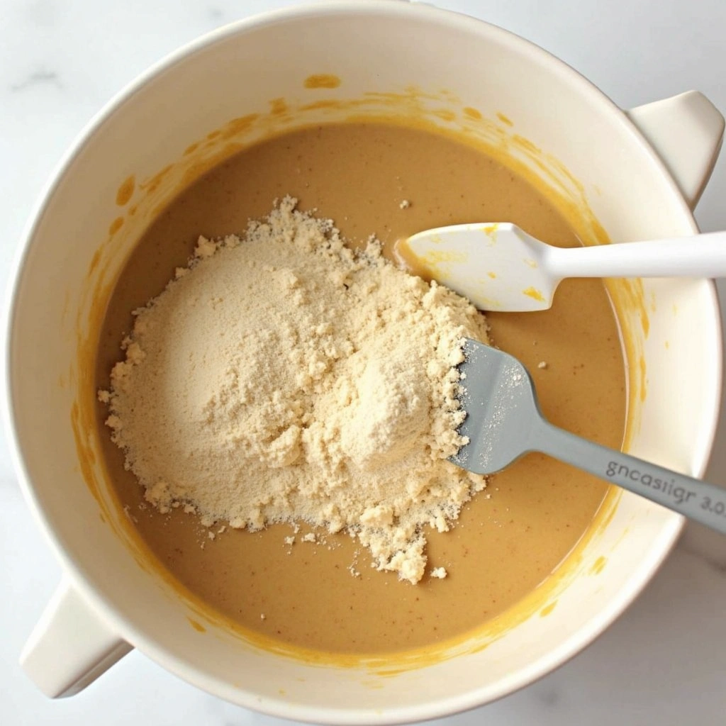 Chocolate Chip Bars Recipes Toll House Style Classic - Step 5: Combine Wet and Dry Ingredients