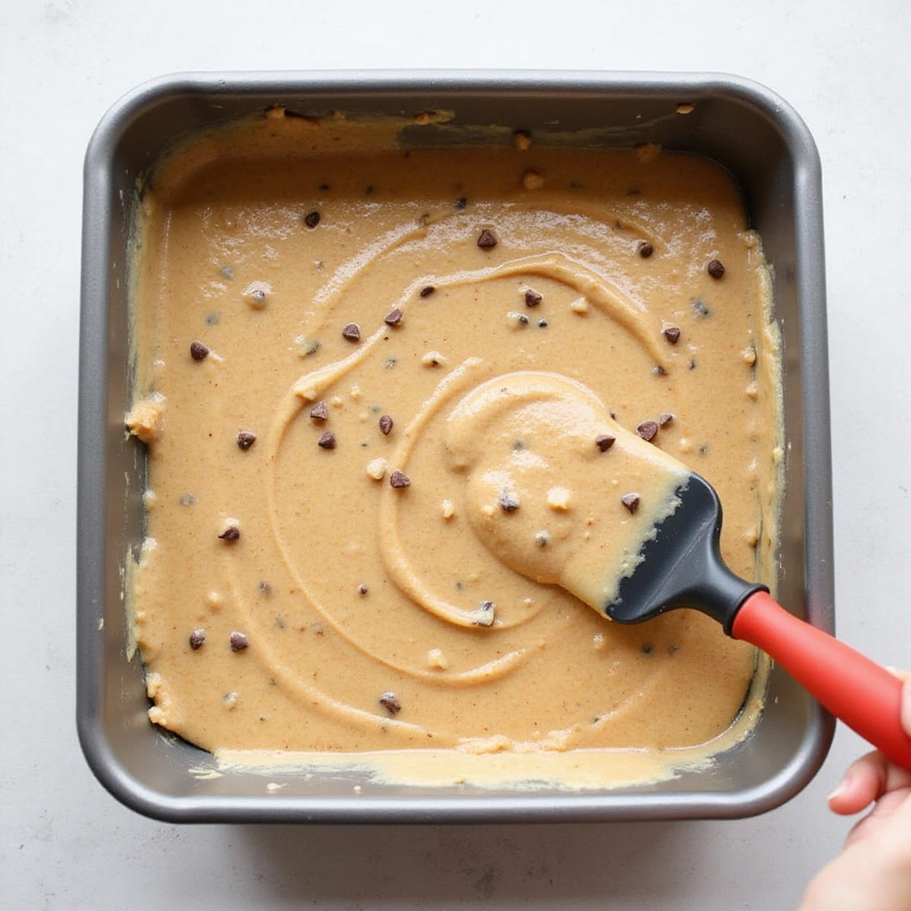 Chocolate Chip Bars Recipes Toll House Style Classic - Step 7: Transfer to Baking Pan