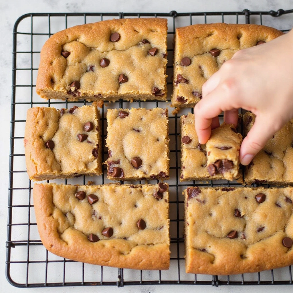 Chocolate Chip Bars Recipes Toll House Style Classic - Step 9: Cool and Cut