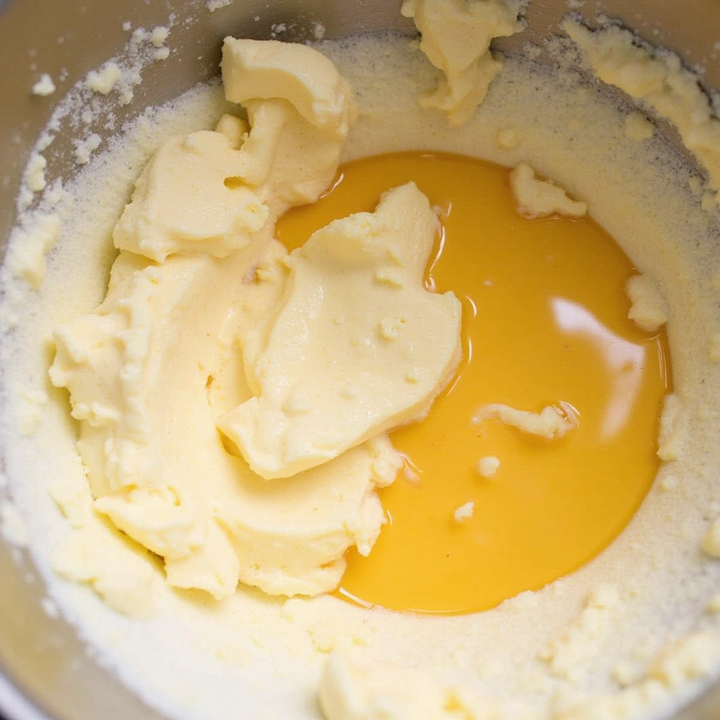 Chocolate Chip Cookie Bars Recipes Easy and Delicious - Step 4: Add Eggs and Vanilla