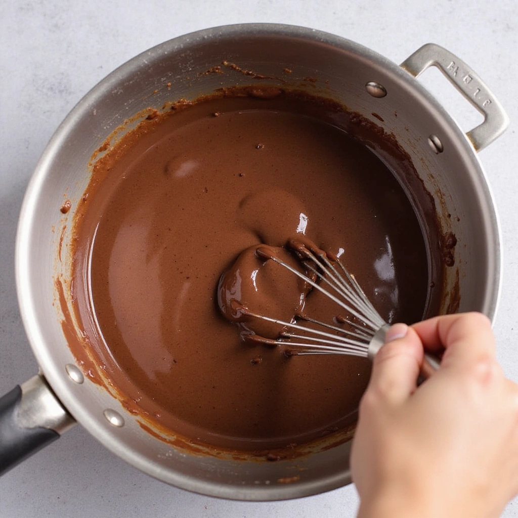 Chocolate Fondue Recipes Melting Pot Peanut Butter Delight - Step 3: Add Peanut Butter