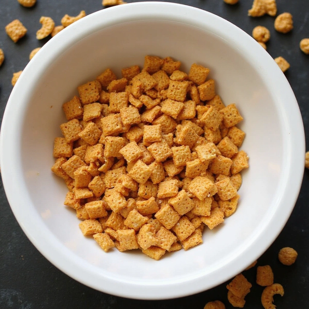 Chocolate Peanut Butter Chex Mix Recipes Crunchy Sweet Snack - Step 3: Prepare the Chex Cereal