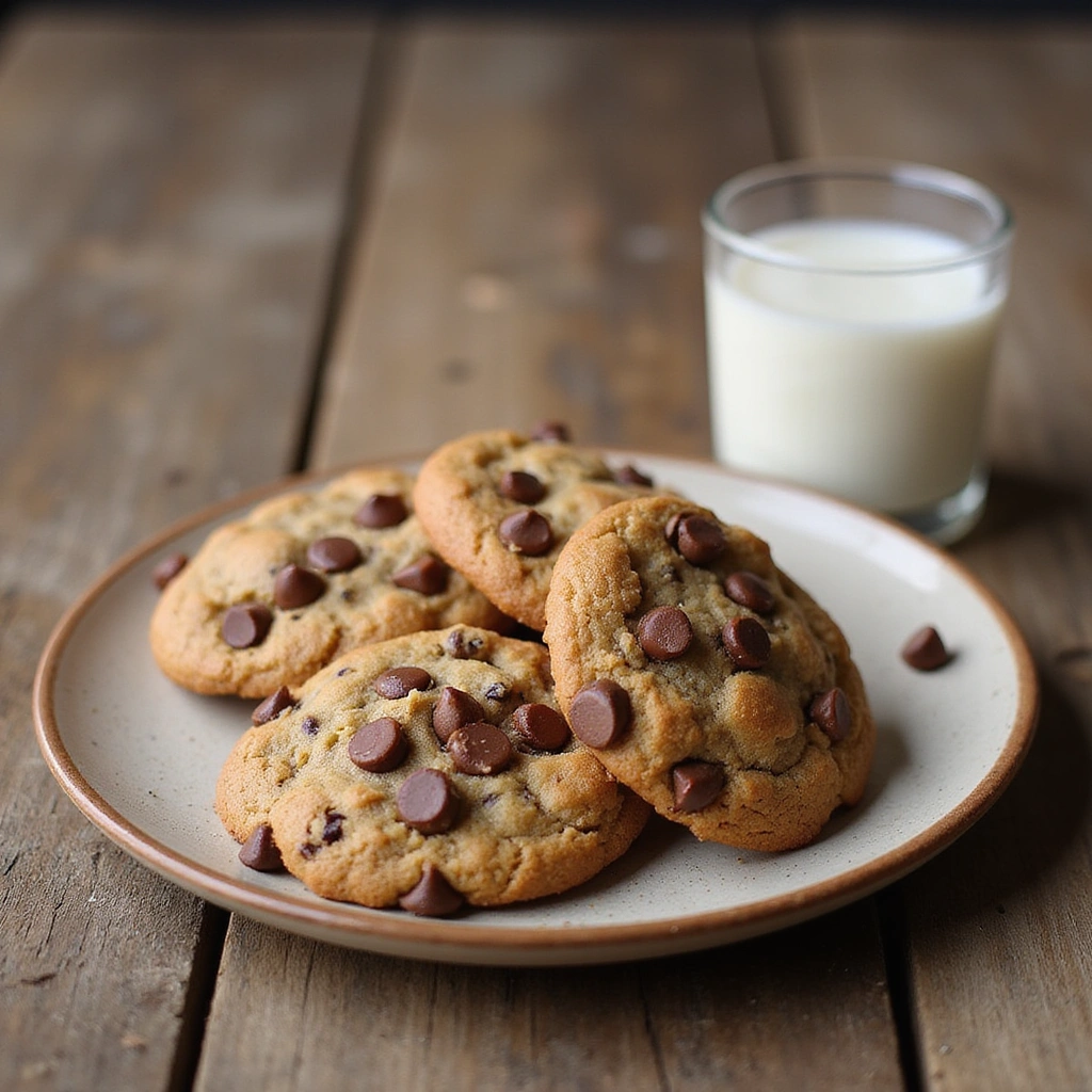 Chocolate Peanut Butter Chip Cookies Recipes Irresistible Treat - Step 12: Serve and Enjoy