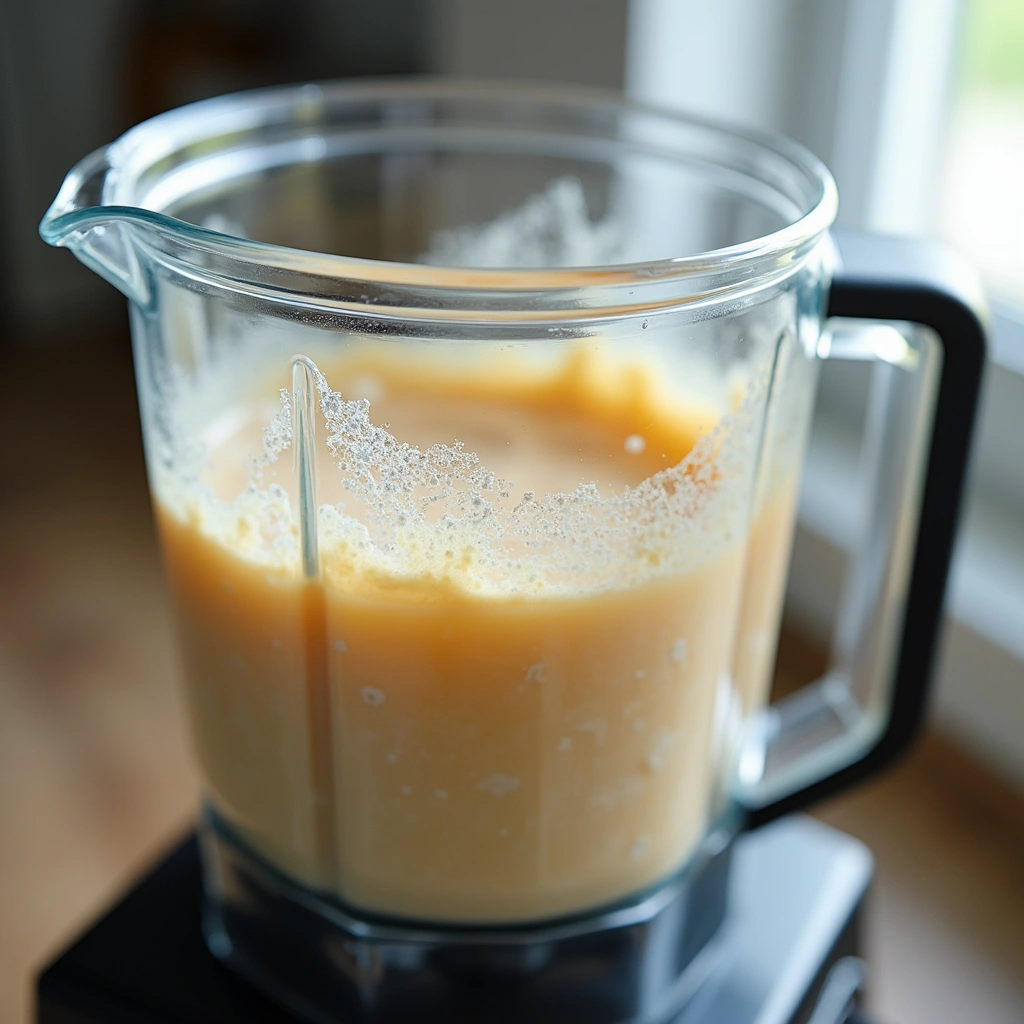 Chocolate Peanut Butter Protein Shake Recipes Healthy and Creamy - Step 3: Blend the Ingredients