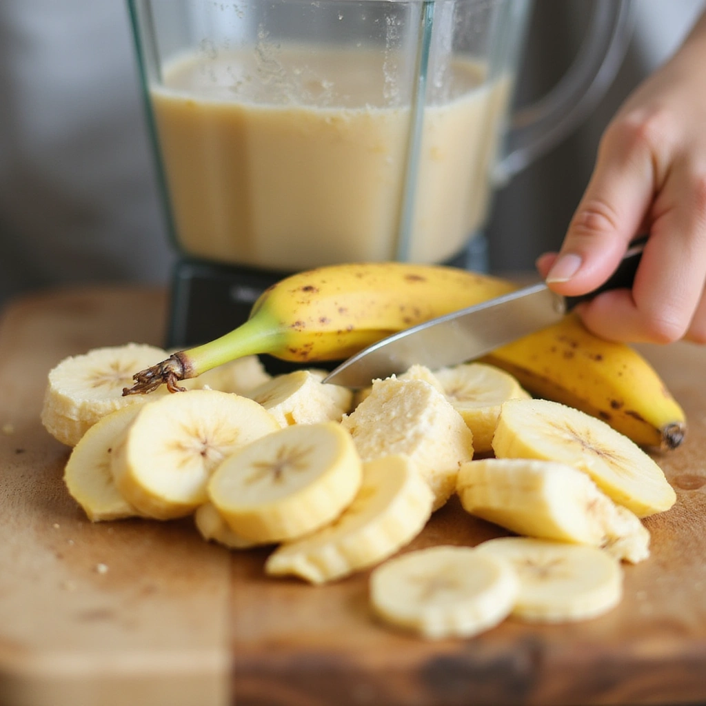 Chocolate Premier Protein Shake Recipes Rich and Healthy - Step 4: Incorporate the Banana
