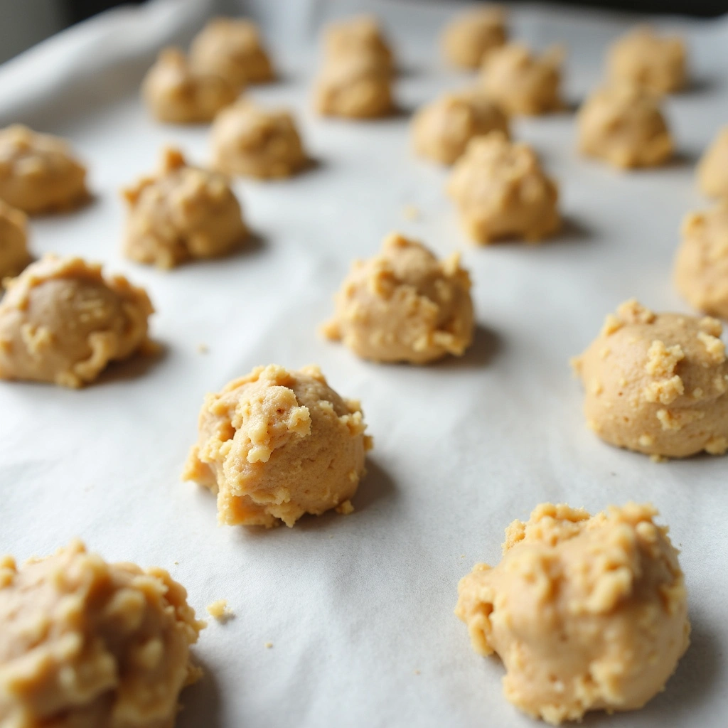Cookie Recipes Chocolate Chip Easy Family Favorite - Step 7: Scoop Dough onto Baking Sheet