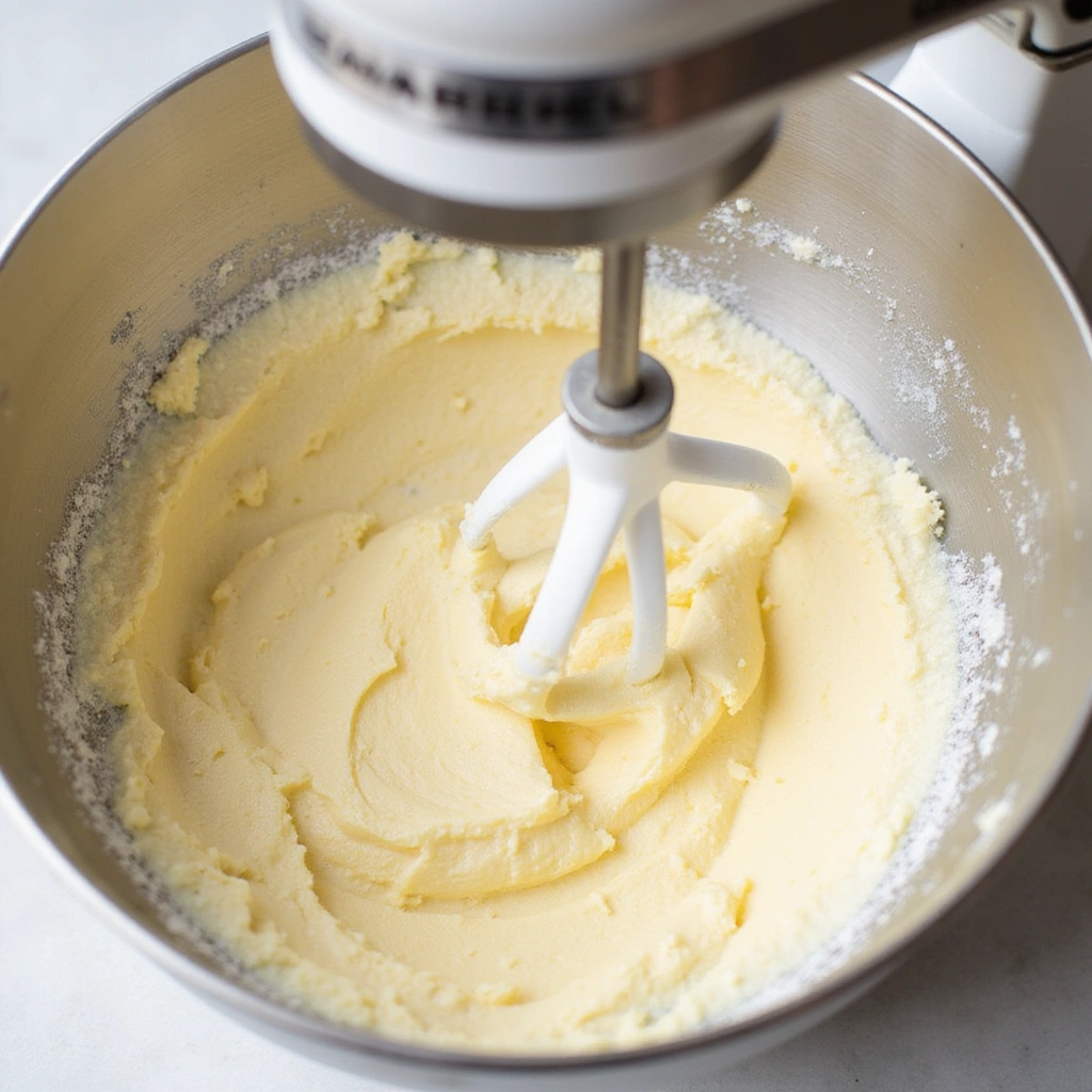 Copycat Nothing Bundt Cake White Chocolate Raspberry Recipe - Step 3: Cream Butter and Sugar