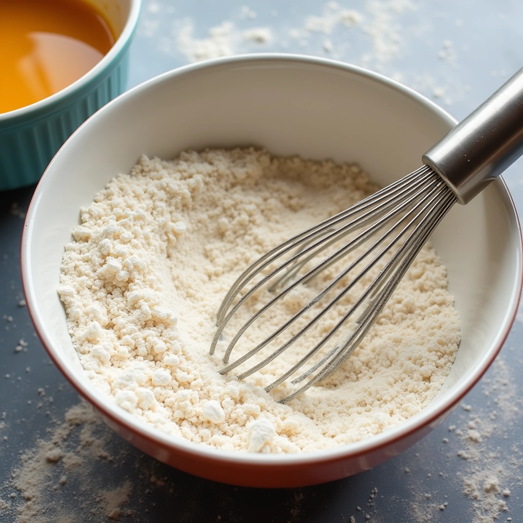 Copycat Nothing Bundt Cake White Chocolate Raspberry Recipe - Step 5: Combine Dry Ingredients