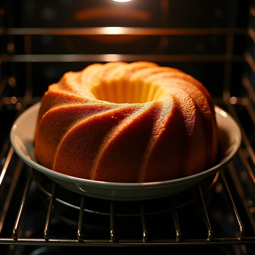 Copycat Nothing Bundt Cake White Chocolate Raspberry Recipe - Step 8: Bake the Cake