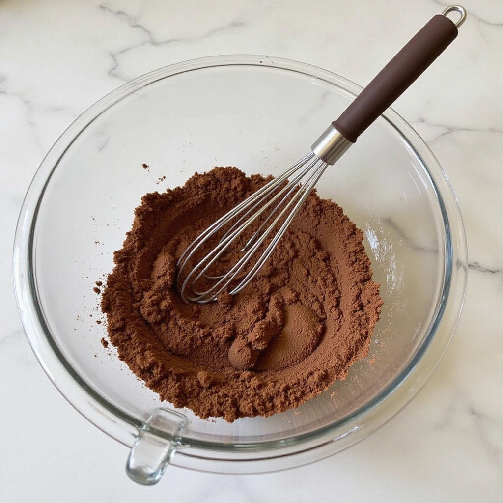 Doctored Up Chocolate Cake Mix Recipes Rich and Moist - Step 3: Mix the Dry Ingredients