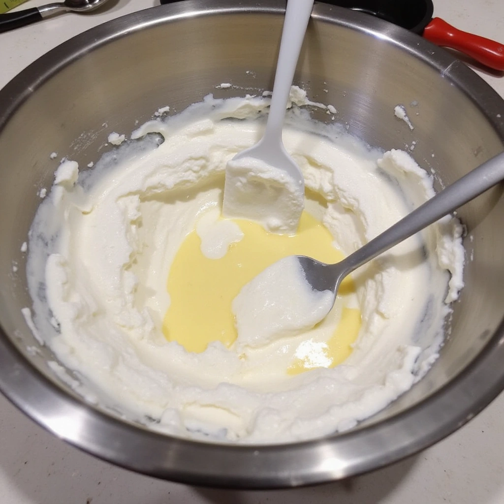 Easy Dessert Recipes No Bake Chocolate Eclair Cake Idea - Step 3: Combine Pudding and Cream