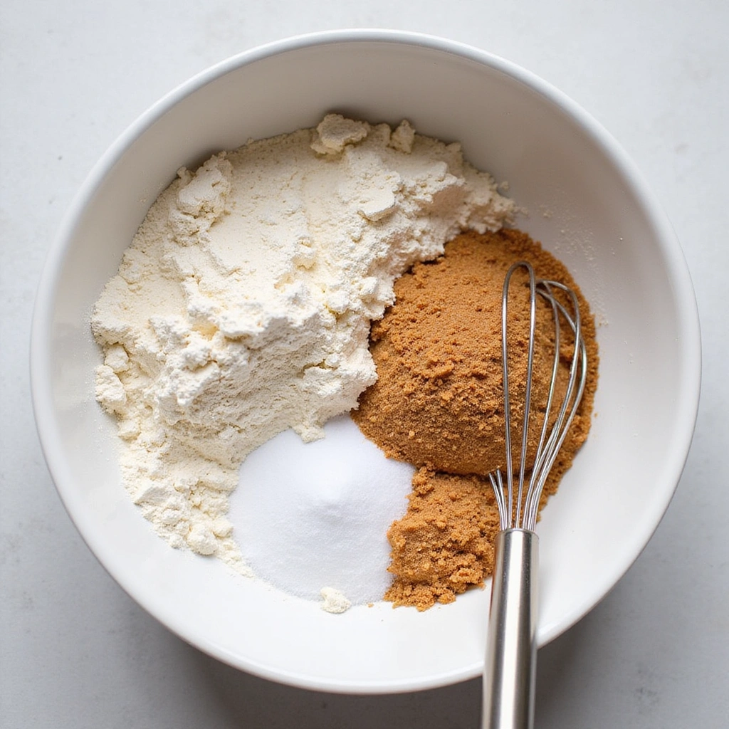 Gluten Free Pumpkin Chocolate Chip Muffins Easy Homemade Recipe - Step 1: Prepare the Dry Ingredients