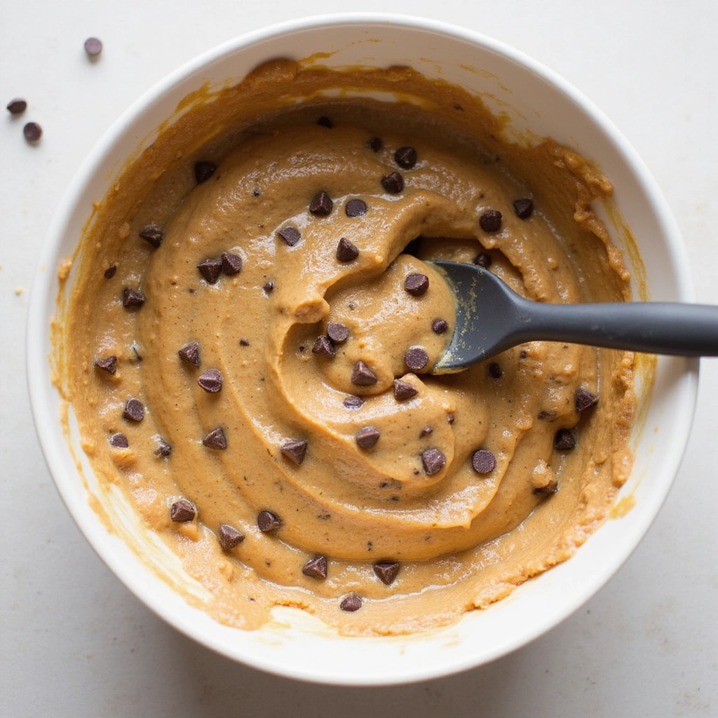 Gluten Free Pumpkin Chocolate Chip Muffins Easy Homemade Recipe - Step 4: Add Chocolate Chips