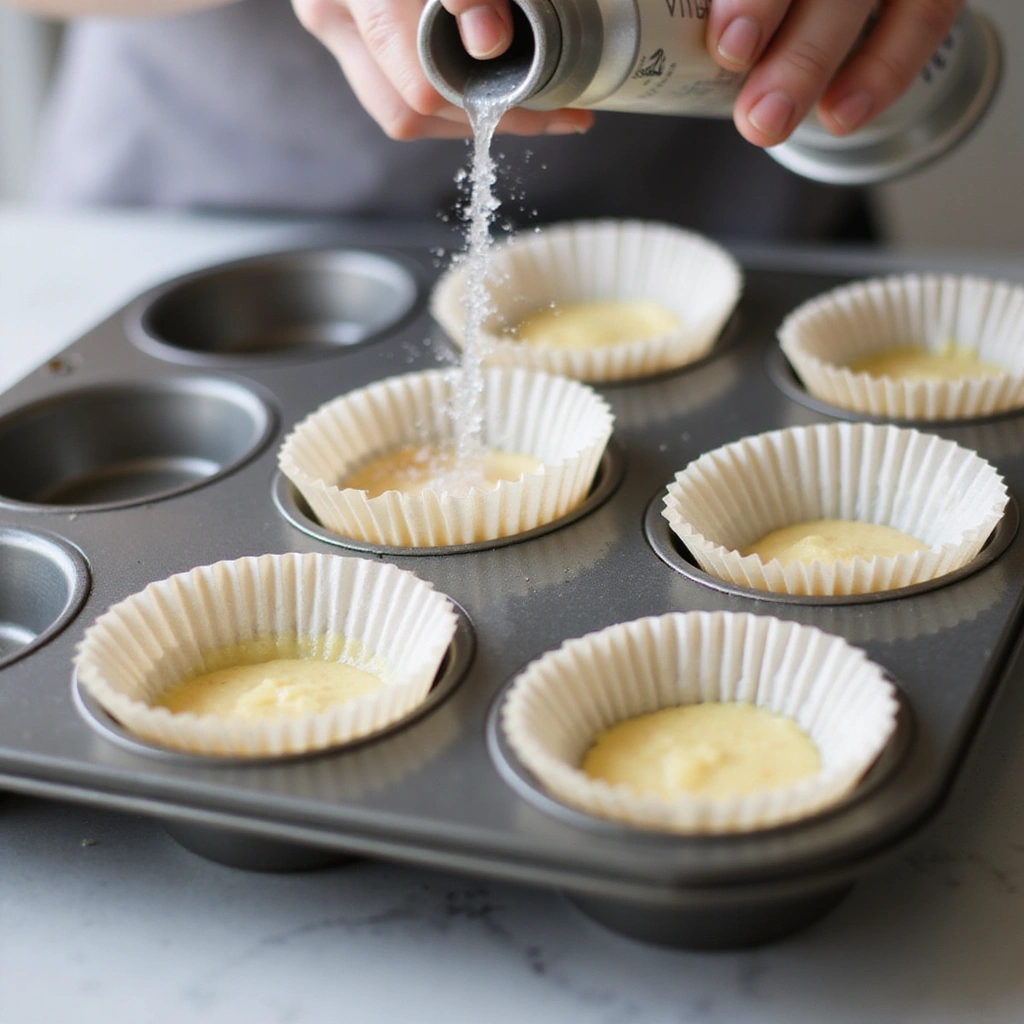 Gluten Free Pumpkin Chocolate Chip Muffins Easy Homemade Recipe - Step 6: Prepare the Muffin Tin