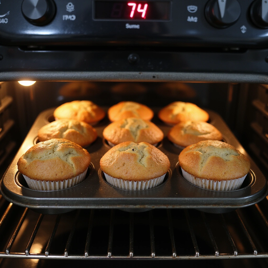 Gluten Free Pumpkin Chocolate Chip Muffins Easy Homemade Recipe - Step 8: Bake the Muffins