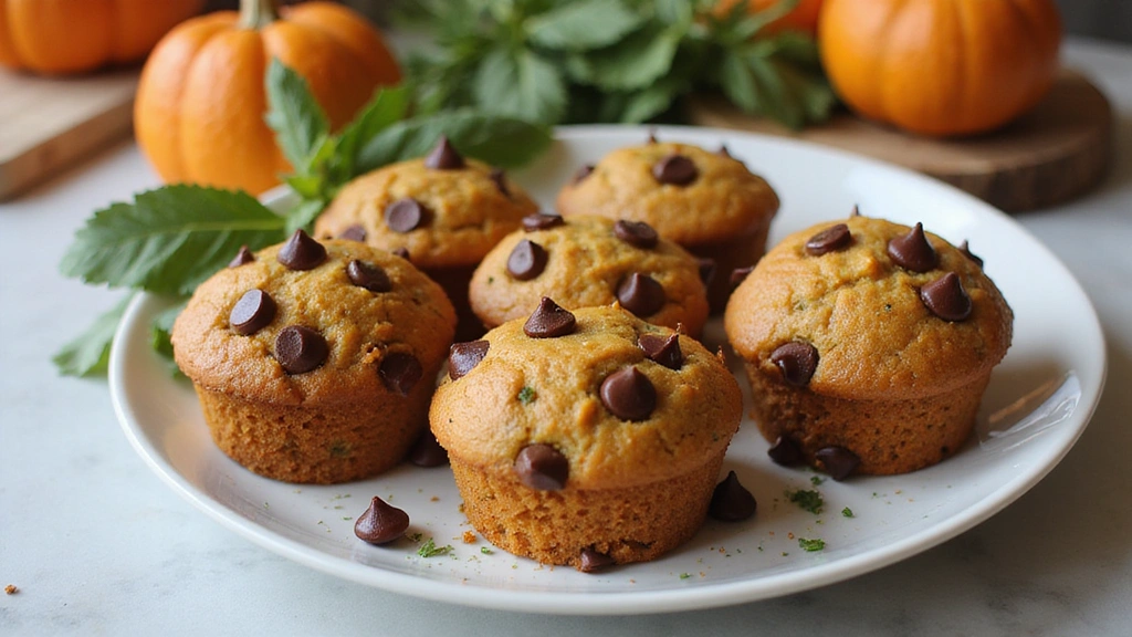 Gluten Free Pumpkin Chocolate Chip Muffins Easy Homemade Recipe