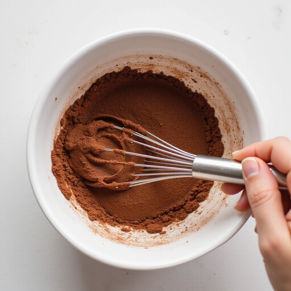 Hot Chocolate Recipes with Cocoa Powder Creamy and Rich - Step 3: Mix Cocoa and Sugar
