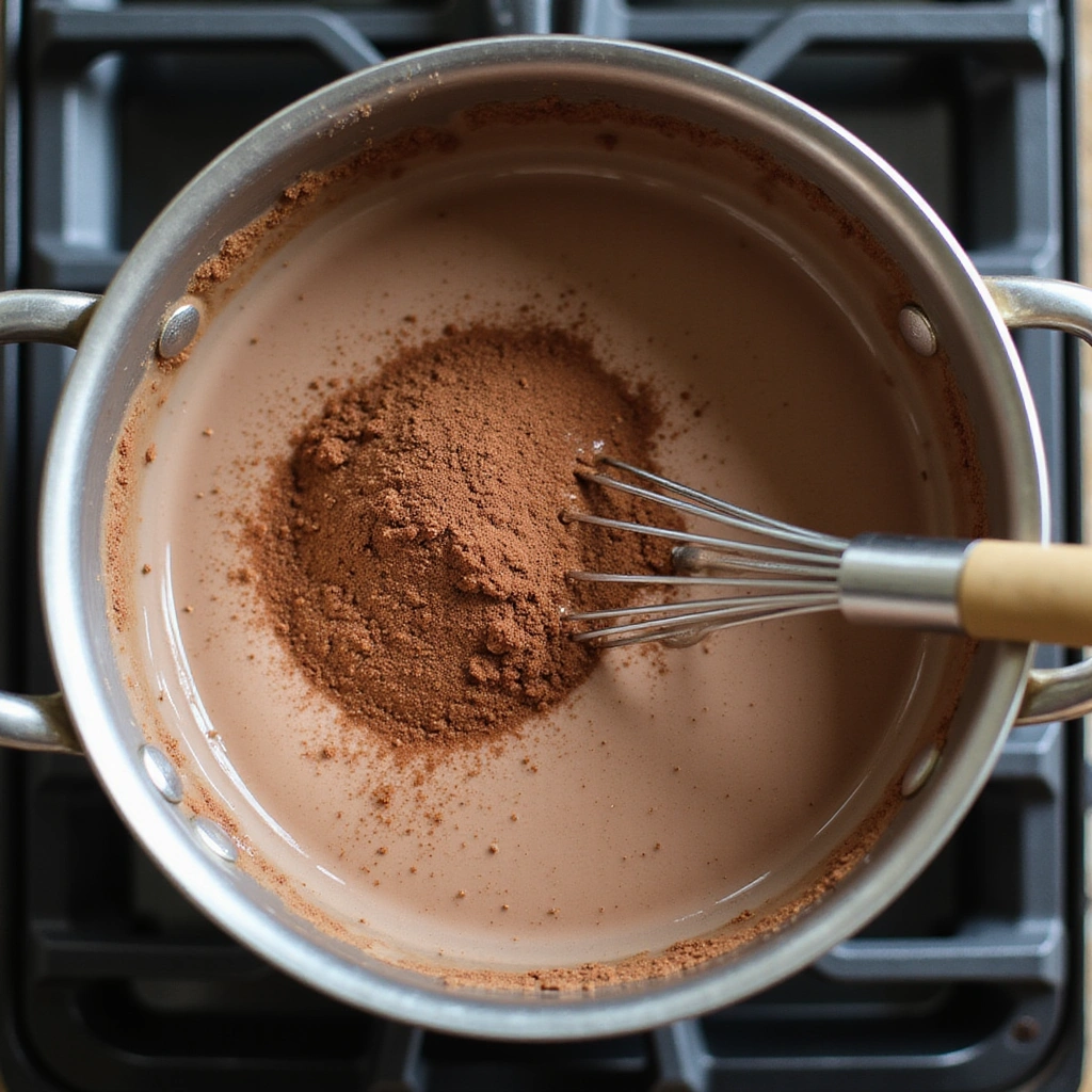 Hot Chocolate Recipes with Cocoa Powder Creamy and Rich - Step 4: Combine Ingredients