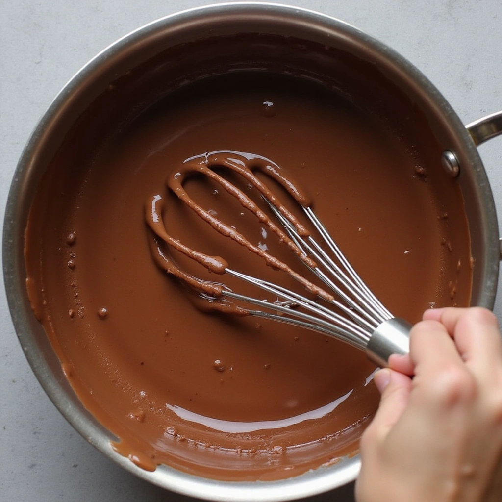 Hot Chocolate Recipes with Powdered Milk Simple and Tasty - Step 4: Add Dry Ingredients to the Liquid