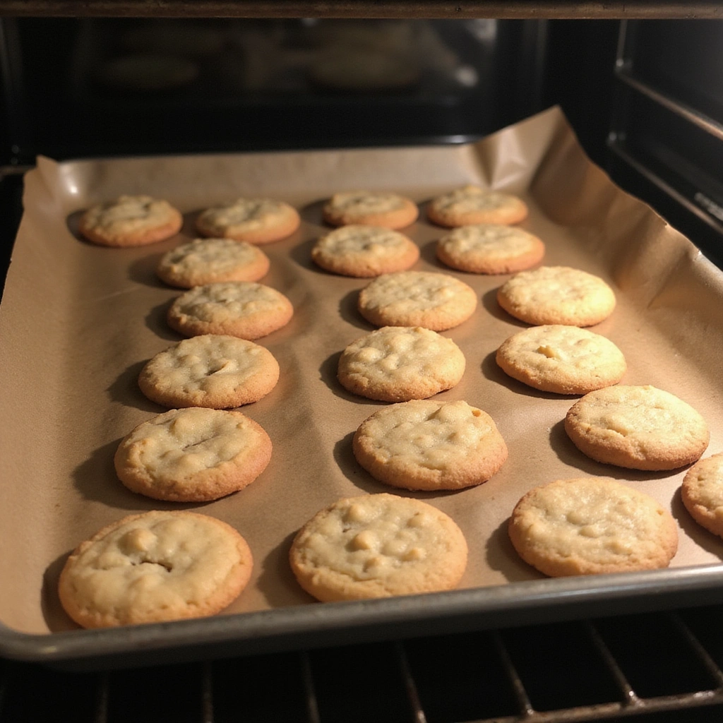 KitchenAid Mixer Recipes Chocolate Chip Cookies Perfectly Baked - Step 9: Bake the Cookies