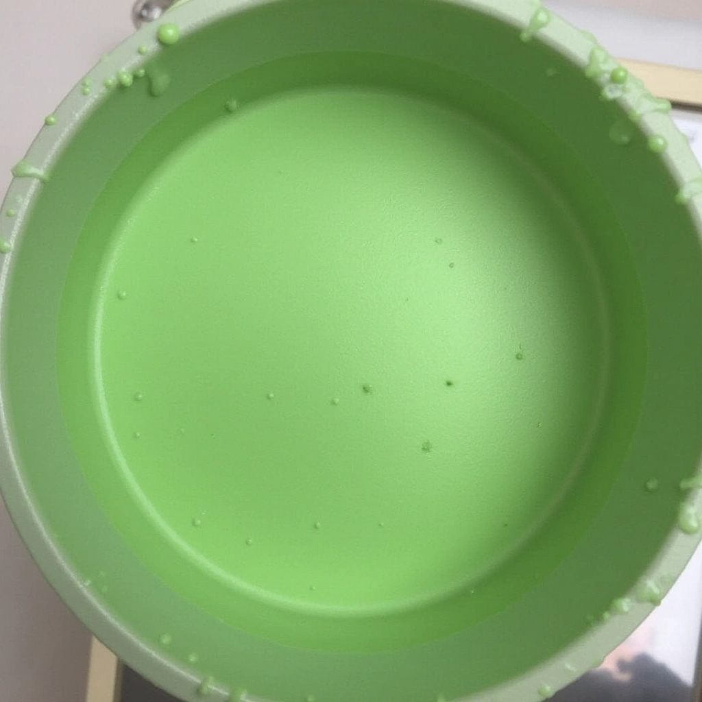 Ninja Creami Ice Cream Recipes Mint Chocolate Chip Homemade Step 7 Freeze the Ice Cream