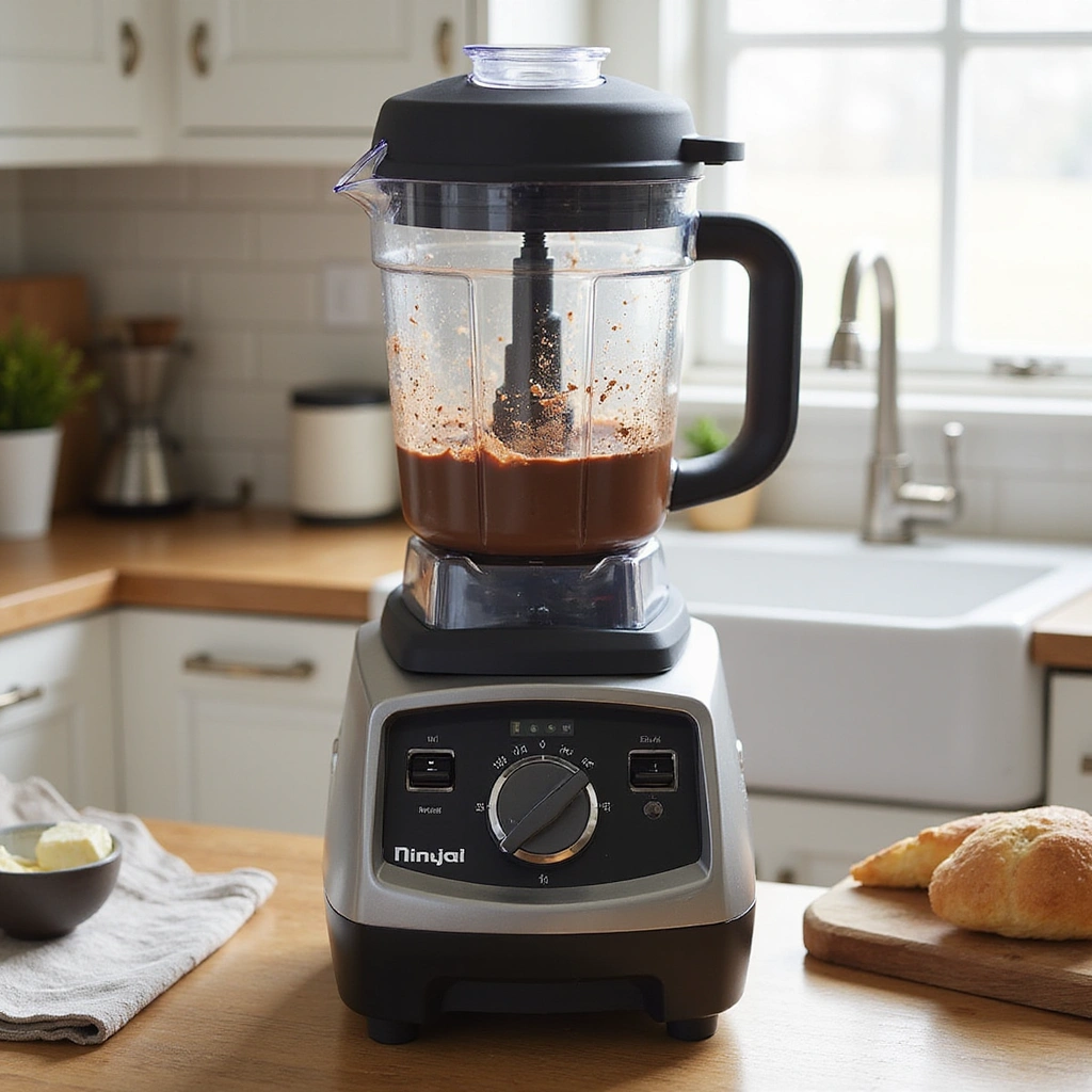 Ninja Creami Ice Cream Recipes Using Chocolate Pudding Mix - Step 4: Prepare the Ninja Creami