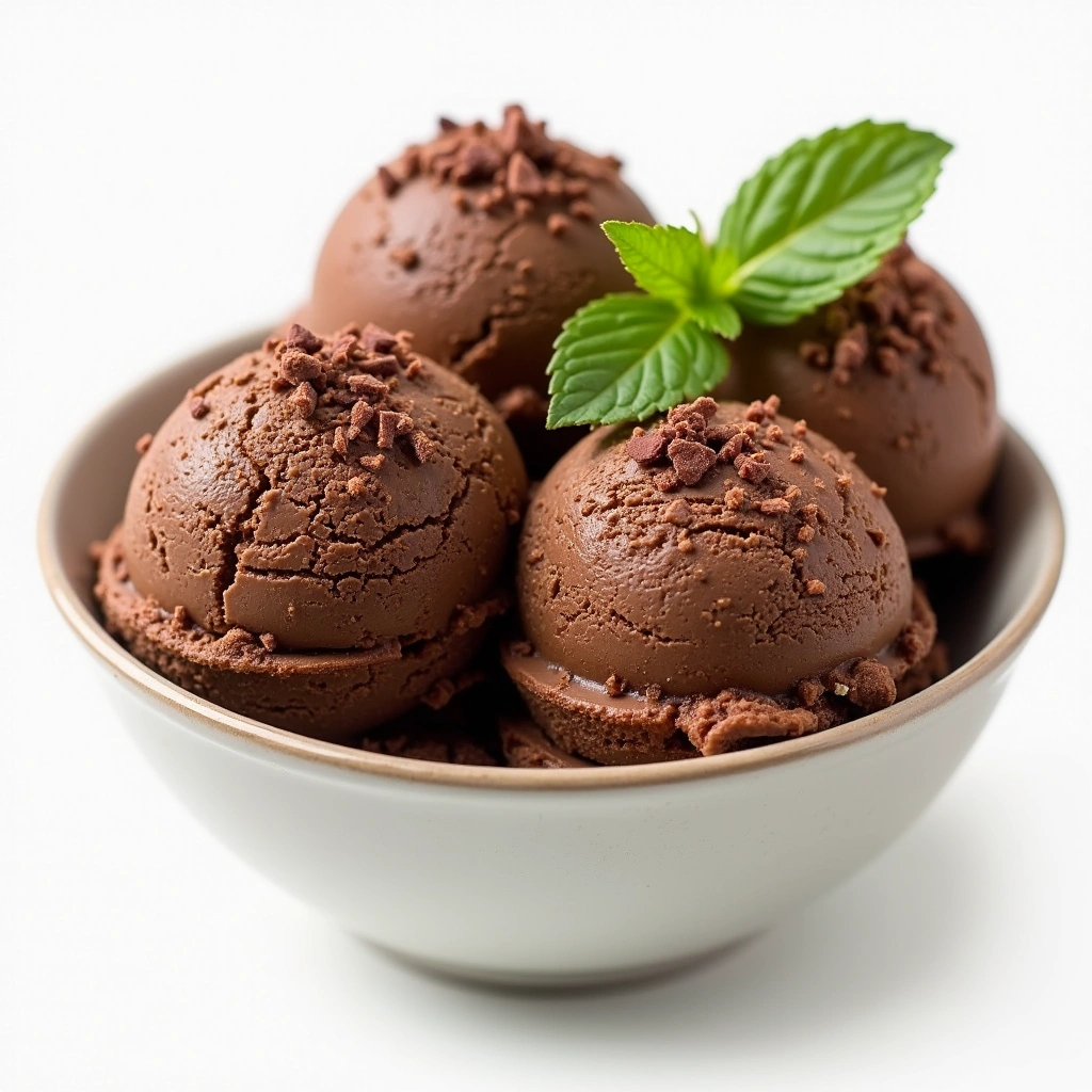 Ninja Creami Ice Cream Recipes Using Chocolate Pudding Mix - Step 7: Serve and Garnish