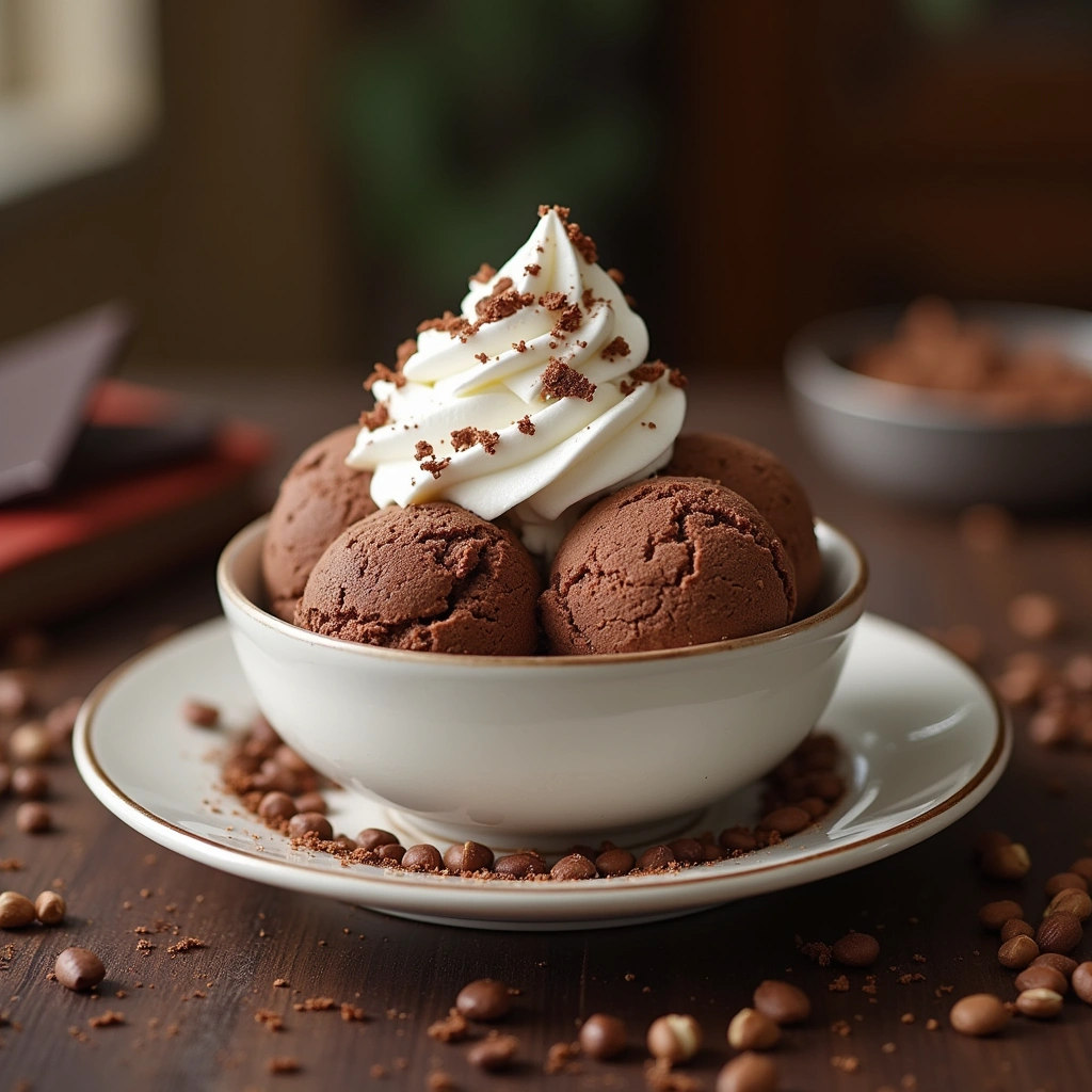 Ninja Creami Ice Cream Recipes with Fairlife Chocolate Milk - Step 5: Serve and Enjoy