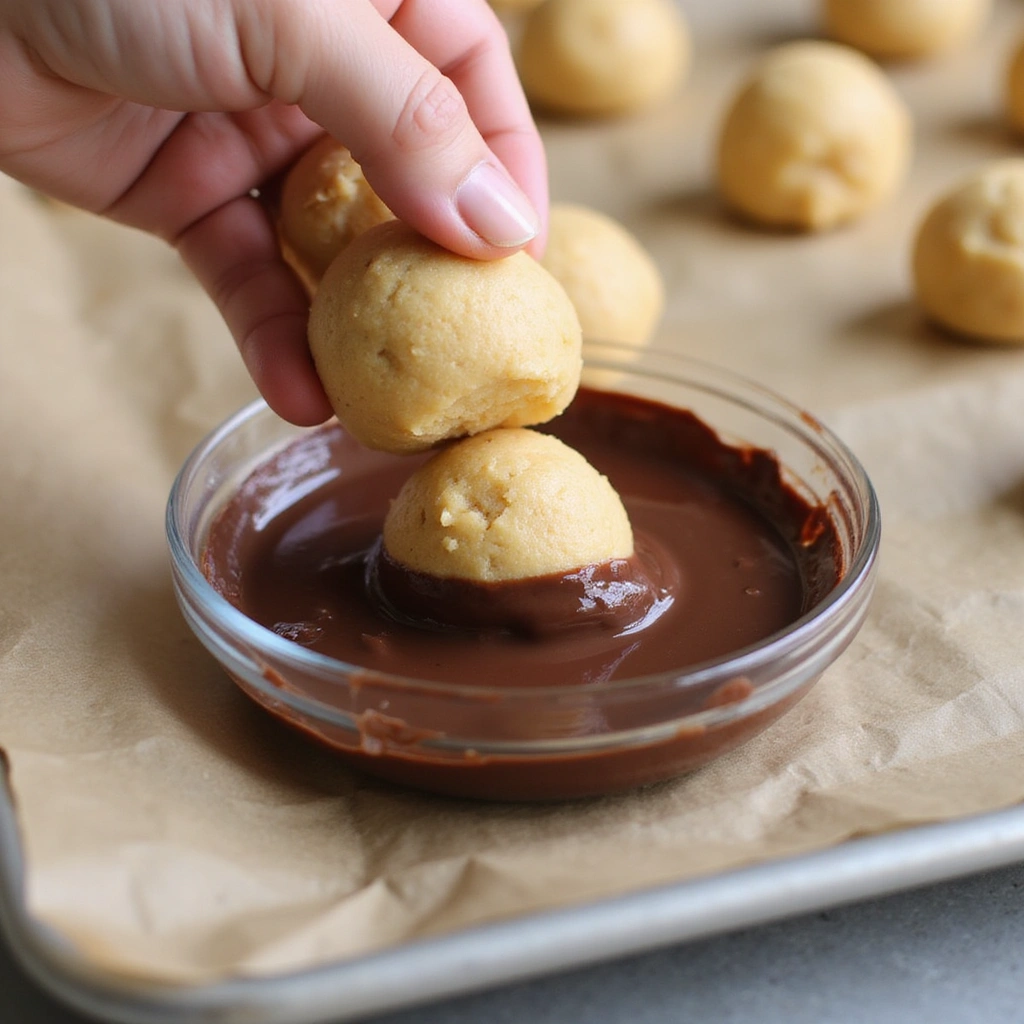 Recipes Using Chocolate Chip Cookie Dough Fun Dessert Ideas - Step 10: Form Truffles