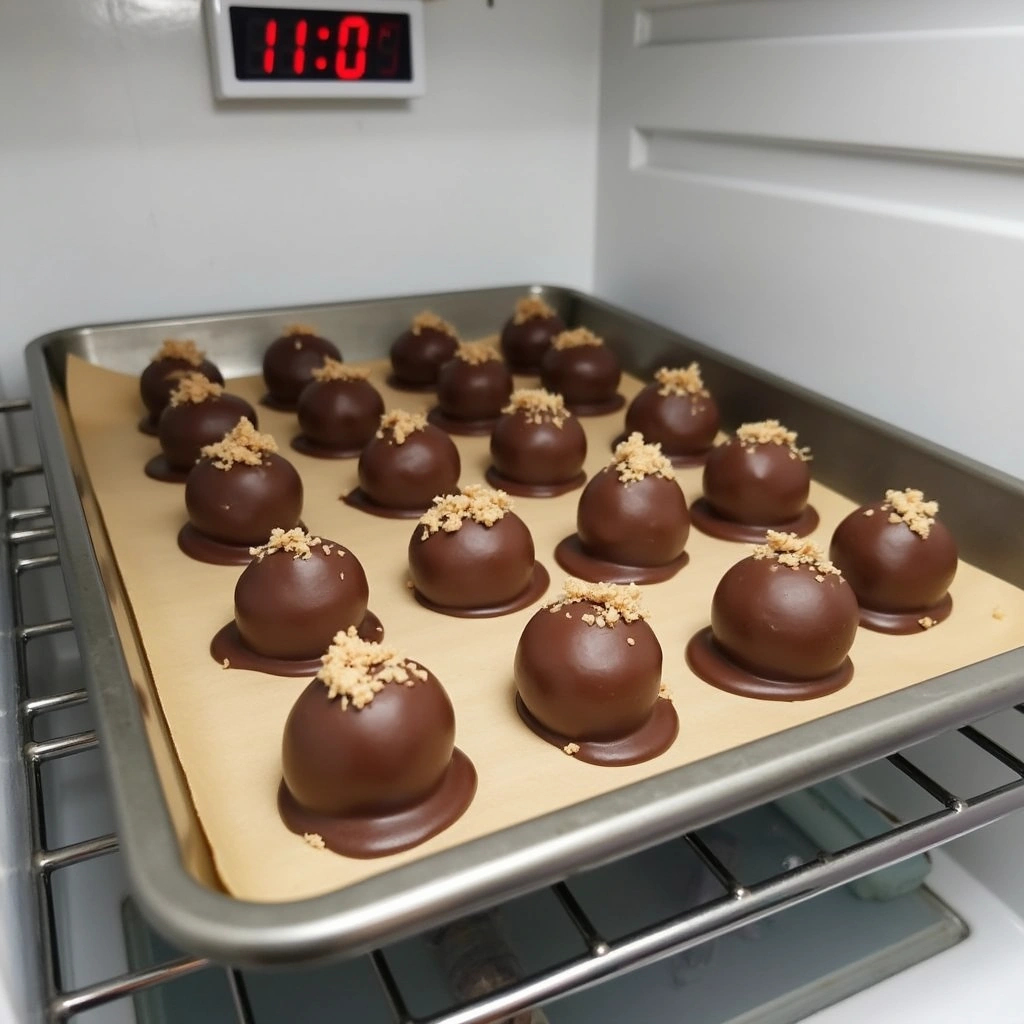 Recipes Using Chocolate Chip Cookie Dough Fun Dessert Ideas - Step 11: Set the Truffles