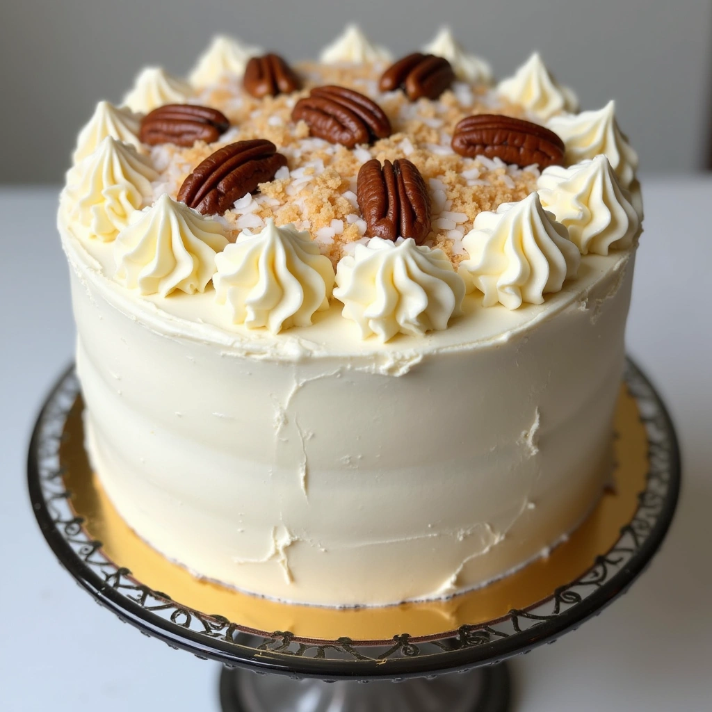 Recipes Using German Chocolate Cake Mix Boxes Creative Desserts - Step 6: Frost the Cake