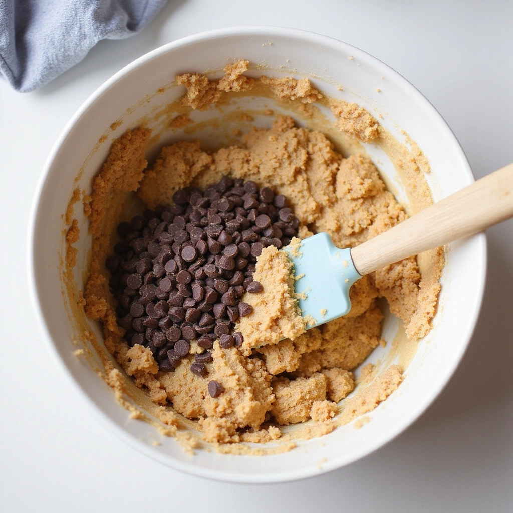 Refrigerated Chocolate Chip Cookie Dough Recipes Easy Desserts - Step 5: Combine Dry and Wet Ingredients