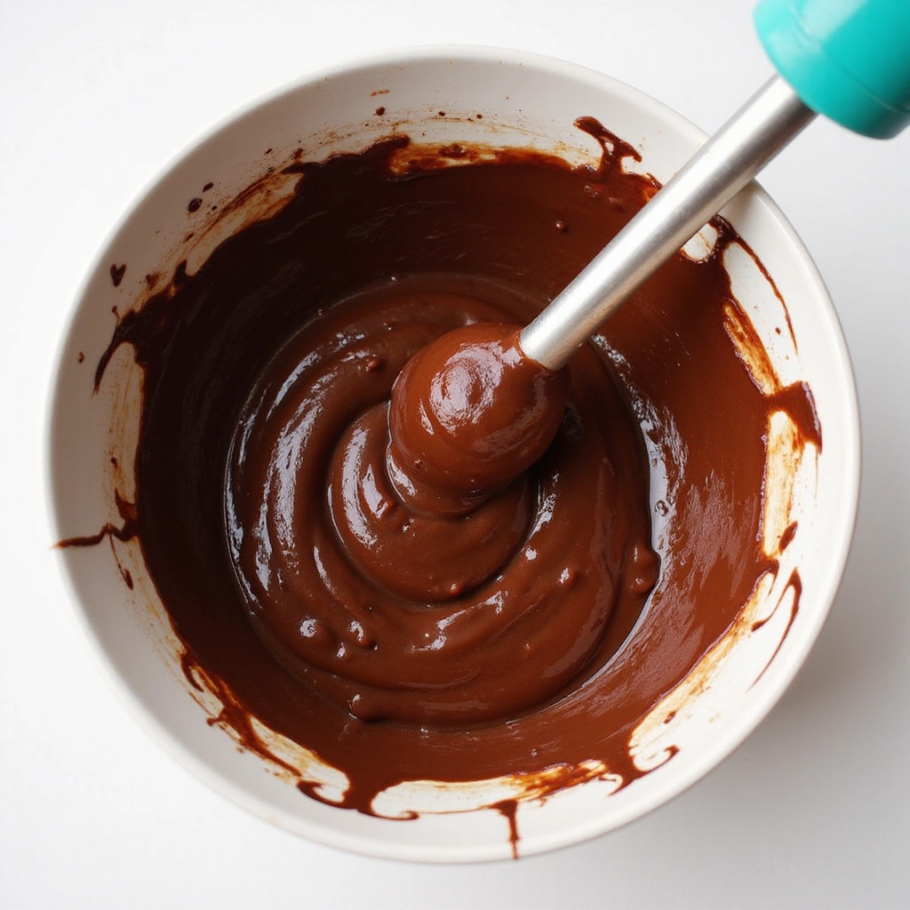 Triple Chocolate Fudge Cake Mix Recipes Decadent and Easy - Step 4: Mix the Batter