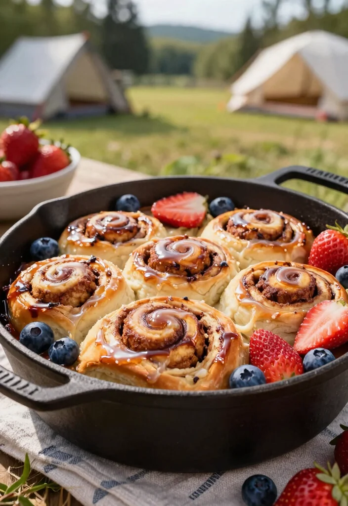 10 Dutch Oven Dessert Recipes for Cozy Baked Sweets - 9. Cinnamon Roll Casserole 1