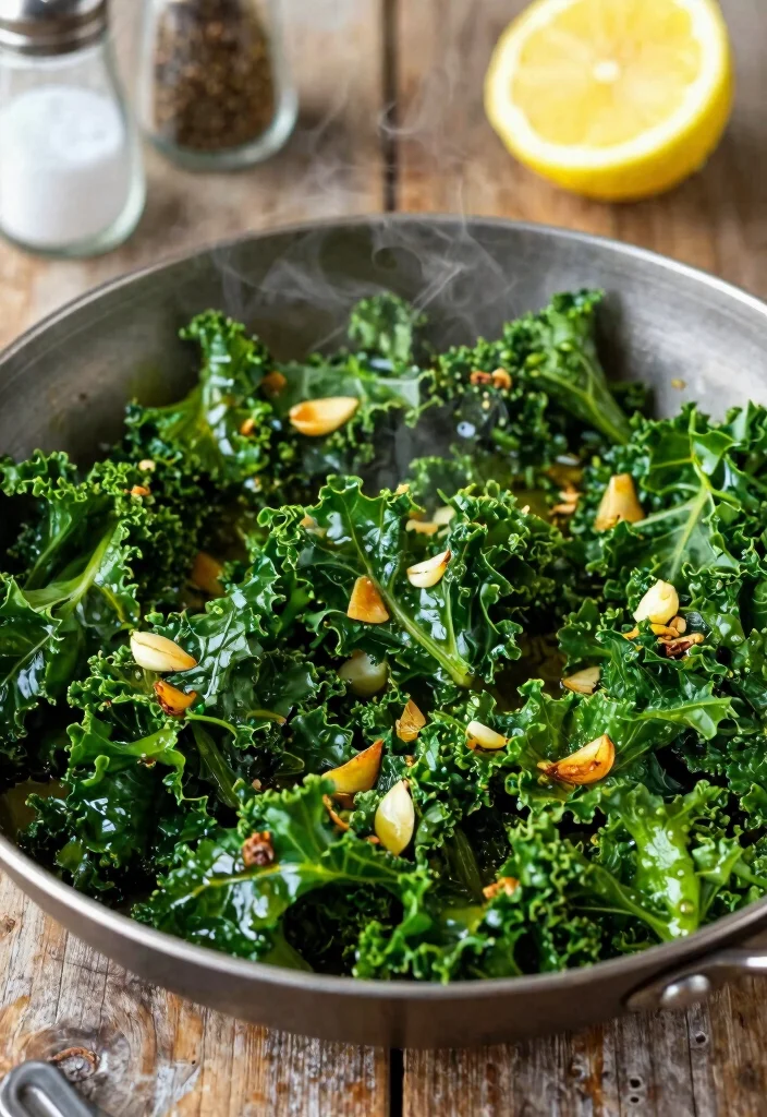 10 Keto Kale Recipes for Nutritious Savory Sides - 2. Sautéed Garlic Kale 1