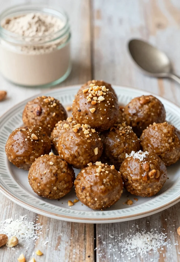 10 Keto Peanut Butter Recipes for Sweet Low Carb Treats - 4. Keto Peanut Butter Protein Balls 1