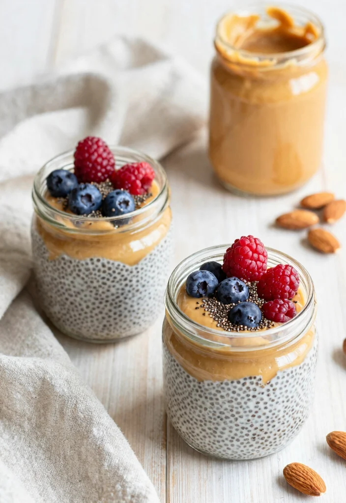 10 Keto Peanut Butter Recipes for Sweet Low Carb Treats - 5. Peanut Butter Chia Pudding 1