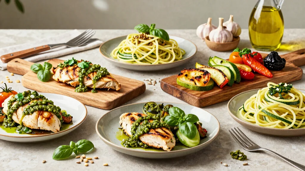 10 Keto Pesto Recipes for Fresh Flavorful Low Carb Meals