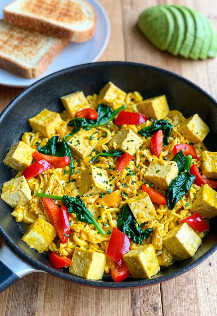 10 Vegan Egg Recipes for Creative Plant Based Cooking - 1. Fluffy Tofu Scramble 1