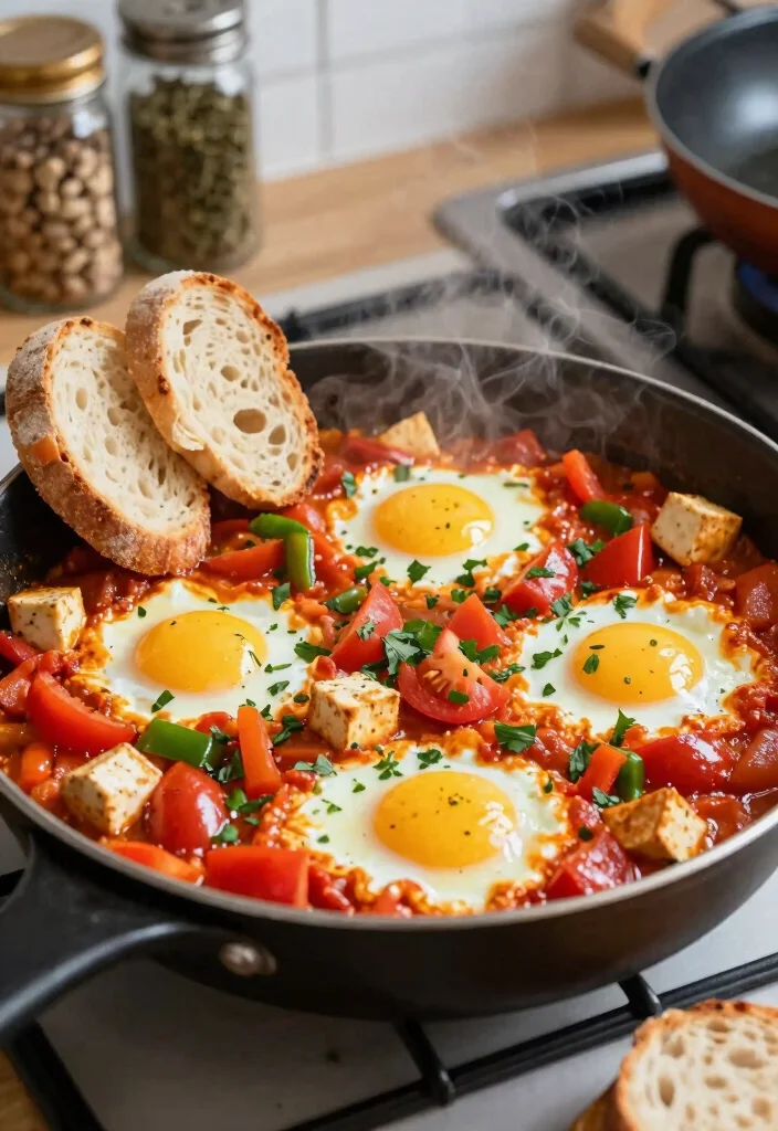 10 Vegan Egg Recipes for Creative Plant Based Cooking - 6. Vegan Shakshuka 1