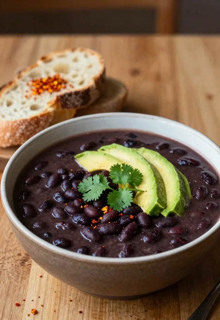 12 Black Bean Vegan Recipes for Easy Protein Packed Meals - 4. Black Bean Soup 1