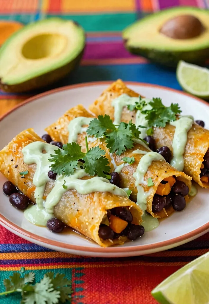 12 Black Bean Vegan Recipes for Easy Protein Packed Meals - 5. Black Bean and Sweet Potato Enchiladas 1