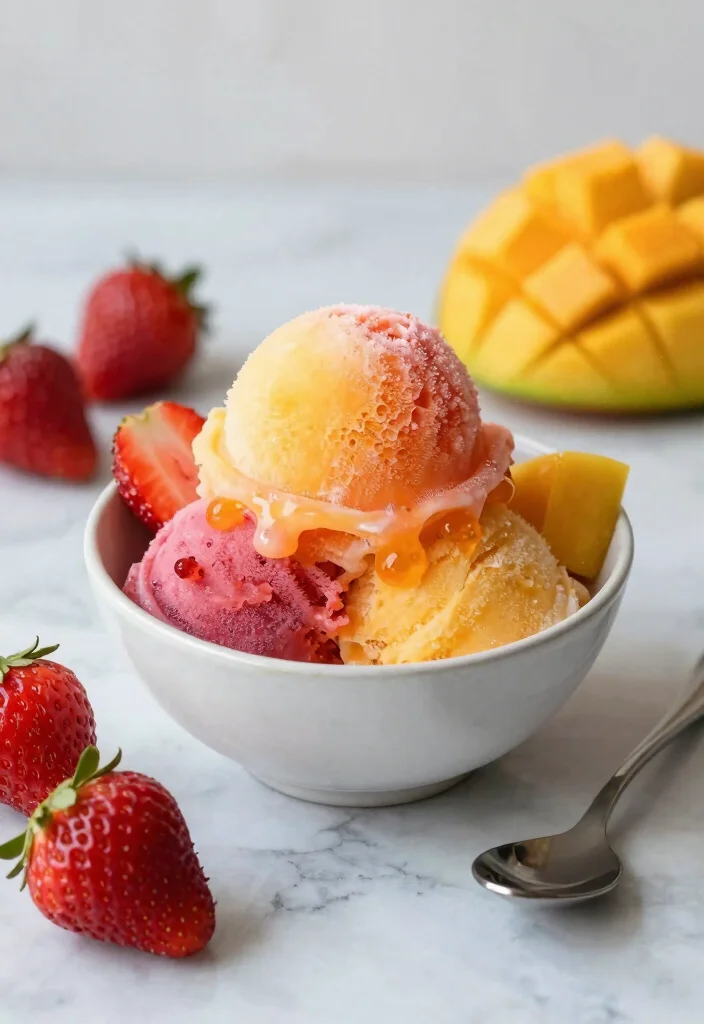 12 Cheap Dessert Recipes That Still Taste Amazing - 5. Simple Fruit Sorbet 1