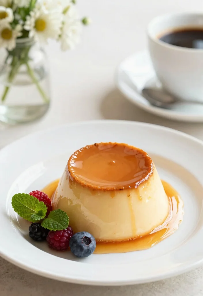 12 Coffee Dessert Recipes for Rich Bold Flavor Lovers - 11. Coffee Flan 1