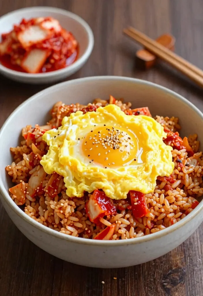 12 Easy Asian Dinner Recipes for Busy Weeknights - 6. Quick Kimchi Fried Rice 1