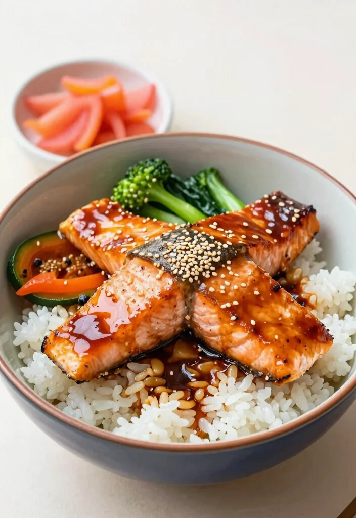 12 Easy Asian Dinner Recipes for Busy Weeknights - 9. Teriyaki Salmon Bowls 1