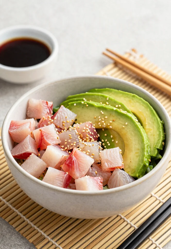 12 Hawaiian Dinner Recipes with Sweet Savory Island Flavor - 1. Classic Poke Bowl 1